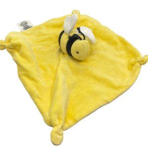 Burt's Bees Baby Bee Yellow & White Security Blanket